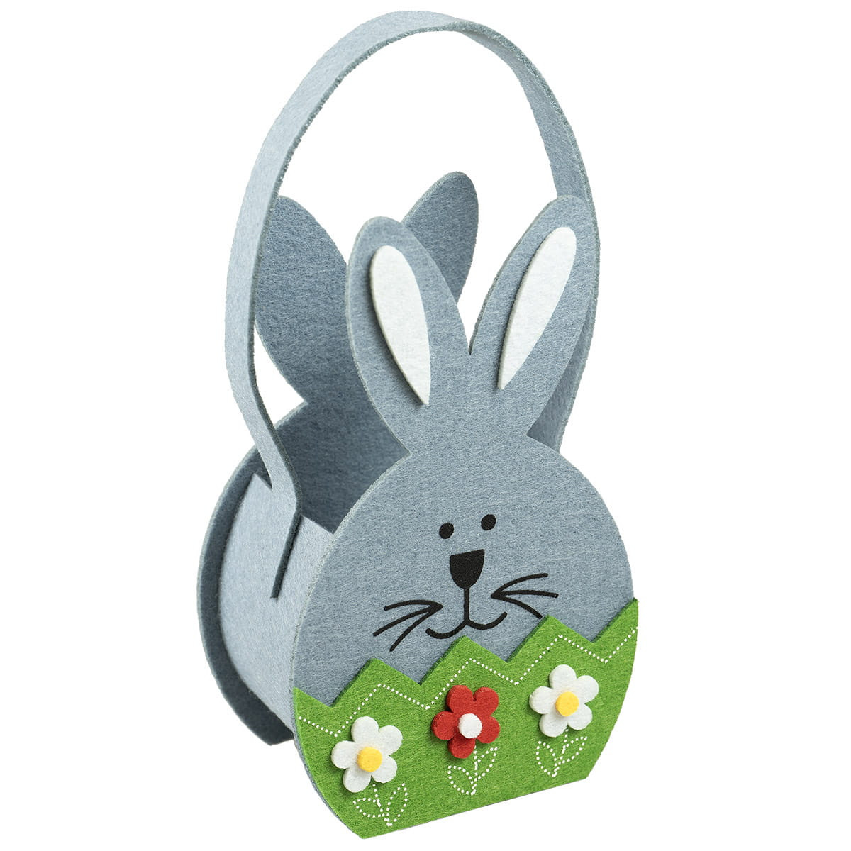 Koszyczek filcowy - wesoły zajączek Wielkanoc Arpex